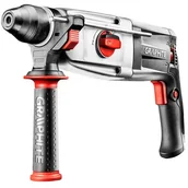 Wiertarki - Graphite Młotowiertarka SDS Plus, 800W, walizka TOP-58G529 - miniaturka - grafika 1