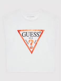Guess T-Shirt J81I15 J1311 Biały Regular Fit - Koszulki dla chłopców - miniaturka - grafika 1