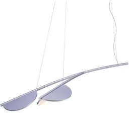 Flos - Almendra S2 Y Short Lampa Wisząca Lilac Metallized Flos - Lampy sufitowe - miniaturka - grafika 1