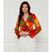 Bluzki damskie - Desigual Bluzka BAHAMAS BLUS | Slim Fit - miniaturka - grafika 1