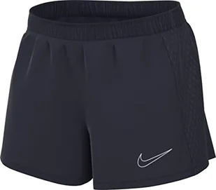 Nike Krótkie spodenki damskie Knit Soccer W Nk Df Acd23 Short K, obsydian/obsydian/białe, DR1362-451, XL - Spodenki damskie - miniaturka - grafika 1