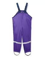 Spodnie i spodenki dla chłopców - Playshoes Dzieci Spodnie Przeciwdeszczowe, Fioletowy, 104 cm - miniaturka - grafika 1