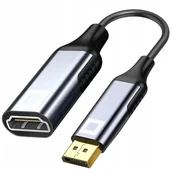 Kable - CO2 ADAPTER DISPLAYPORT DO HDMI 2.0 KABEL DP - HDMI FHD 240HZ 4K 60HZ HDR - miniaturka - grafika 1