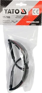 YATO okulary ochronne szare typ 91708 YT-7368 - Okulary ochronne - miniaturka - grafika 2