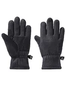 Rękawiczki - Jack Wolfskin Unisex dziecięce rękawiczki polarowe Glove K, Phantom, 116, Phantom, 116 - miniaturka - grafika 1
