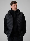 Kurtki męskie - 4F Bezrękawnik z wypełnieniem syntetycznym męski - czarny S - miniaturka - grafika 1