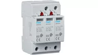 Bezpieczniki elektryczne - Hager polo Ogranicznik przepięć C Typ 2 PV 3P In 15kA Imax 40kA 3,7kV 1000V DC SPV340 SPV340 - miniaturka - grafika 1