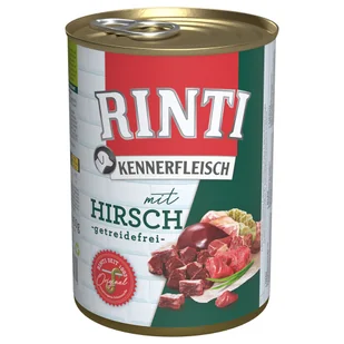 6x400g Rinti Pur, jeleń - Mokra karma dla psów - miniaturka - grafika 1