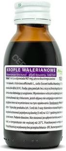 Herbapol Krople Walerianowe 100 g - Układ nerwowy - miniaturka - grafika 1