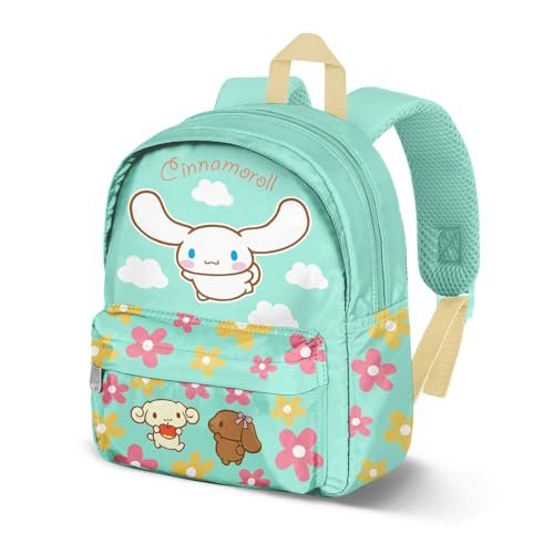 Karactermania Sanrio Cinnamoroll Mint-Joy plecak przedszkolny, zielony, 22 x 27 cm, pojemność 5 l, Zielony cynamoroll, Jeden rozmiar, Joy plecak przedszkolny Sanrio