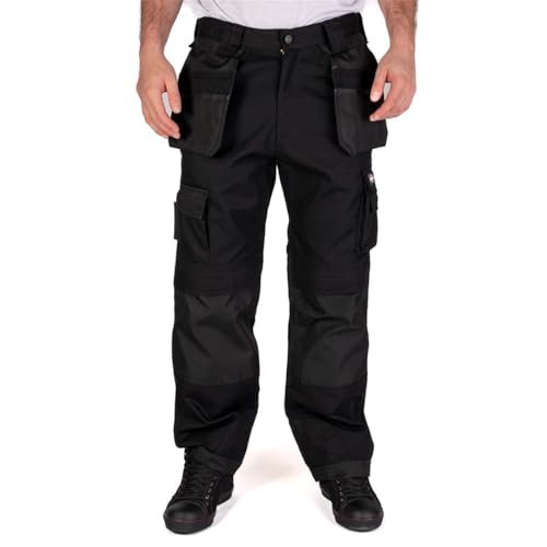Lee Cooper spodnie męskie Cargo Trouser, czarne/czarne, W42/L29