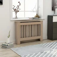 Akcesoria grzewcze - vidaXL Osłona na kaloryfer, 112x19x81 cm, MDF - miniaturka - grafika 1