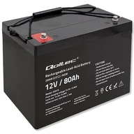 Zasilacze komputerowe - Qoltec Akumulator AGM 12V 80Ah - miniaturka - grafika 1