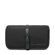 Kosmetyczki, organizery i kuferki - Kosmetyczka Tommy Hilfiger AM0AM13052 Czarny - miniaturka - grafika 1