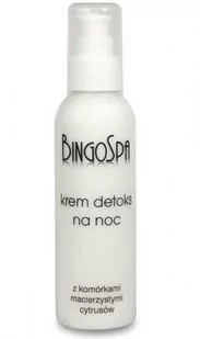 BingoSpa Krem detoks na noc z komórkami macierzystymi cytrusów - Kremy do twarzy - miniaturka - grafika 1