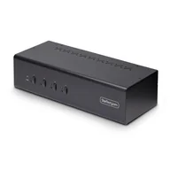 Przełączniki KVM - StarTech P4DD46A2-KVM-SWITCH przełącznik KVM Czarny - miniaturka - grafika 1