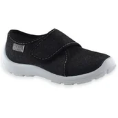 Buty dla chłopców - Dziecięce kapcie na rzep dla przedszkolaka Befado 974X580N Danny - miniaturka - grafika 1