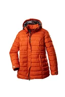 Kurtki damskie - STOY Damska kurtka o wyglądzie puchu/pikowana kurtka z odpinanym kapturem STW 11 WMN QLTD JCKT, rdzawa, 44, 38825-000 - miniaturka - grafika 1