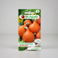 Nasiona i cebule - Dynia olbrzymia Uchiki Kuri 3g - Nasiona - W. Legutko - miniaturka - grafika 1