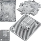 Kuwety dla kotów - Heckermann Zaczep Do Montażu Siatki Na Balkon Dla Kotów Heckermann 10Szt - miniaturka - grafika 1