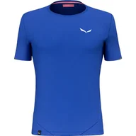Koszulki męskie - SALEWA Pedroc Dry M Hyb T-Shirt Koszulka męska - miniaturka - grafika 1