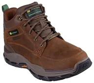 Botki damskie - Skechers Męskie botki X John Deere Respected Landin, Brązowy, 45.5 EU - miniaturka - grafika 1