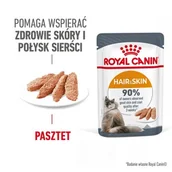 Mokra karma dla kotów - ROYAL CANIN FCN Hair & Skin Loaf 12 x 85 g - miniaturka - grafika 1