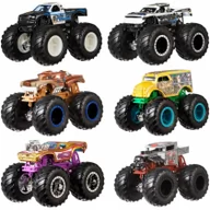 Samochody i pojazdy dla dzieci - Mattel HW Monster Trucks Pojazd 1:64 2-pak FYJ64 - miniaturka - grafika 1