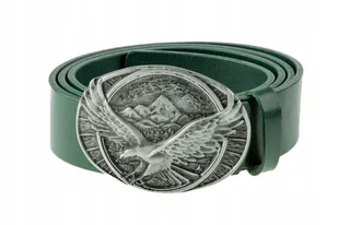 Pasek skórzany BÓR HUNTER FOREST - Mountain Eagle Silver-95 - Paski Pasek skórzany BÓR HUNTER FOREST - Mountain Eagle Silver-95 - Paski - miniaturka - grafika 1