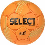 Piłka ręczna - Piłka do piłki ręcznej SELECT MUNDO 2022 senior 3 pomarańczowa - miniaturka - grafika 1
