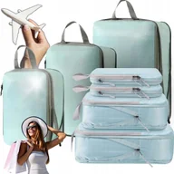 Torby podróżne - Iteams4Now Organizer kompresyjny do pakowania walizki podróżnej torby zestaw 3 szt - miniaturka - grafika 1