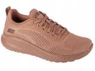 Buty sportowe damskie - Buty damskie Skechers Bobs Sport Squad Chaos 117209-CLAY lekkie 41; - miniaturka - grafika 1