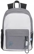 Plecaki - Plecak Młodzieżowy Oxford Funky – Szary 2 Komory Mieści A4 25L - miniaturka - grafika 1