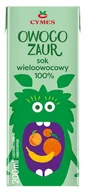 Soki i napoje niegazowane - Bracia Sadownicy VC OWOCOZAUR - Sok wieloowocowy 100% 200ml - miniaturka - grafika 1