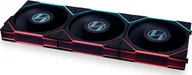 Wentylatory komputerowe - Wentylator Lian Li Uni Fan TL LCD 120 RGB 3-pack + Hub 12TLLCD3B - miniaturka - grafika 1