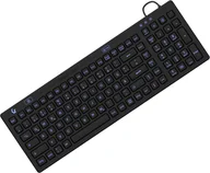 Klawiatury - KeySonic KSK-6031INEL klawiatura Przemysłowy USB QWERTZ Niemiecki Czarny 60885 - miniaturka - grafika 1