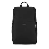 Torby na laptopy - Plecak Gino Rossi GIN-K-014-CCC-06 Czarny - miniaturka - grafika 1