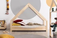 Łóżka dla dzieci i młodzieży - Łóżko dziecięce LOCA E 70x140 sosna - miniaturka - grafika 1