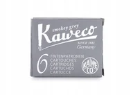 Naboje i atramenty - Naboje Kaweco Smokey Grey szare - miniaturka - grafika 1
