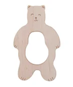 Gryzaki dla dzieci - WOODEN STORY Drewniany Gryzak Miś - miniaturka - grafika 1