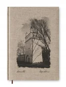 Planery - NOTES książkowy A5 BEŻOWY LEN z nadrukiem UV RACIBÓRZ PAMIĄTKA NOTATNIK - miniaturka - grafika 1