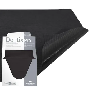 Serweta dentystyczna 33cm x 48cm czarna podfoliowana 54g DentixPro 80szt - Sprzęt i akcesoria stomatologiczne - miniaturka - grafika 1