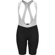 Spodenki damskie - ODLO Szorty damskie Zeroweight śliniaczek, czarno-biały, XS - miniaturka - grafika 1