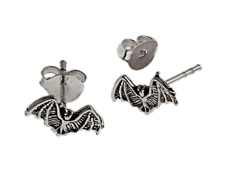 Kolczyki srebrne nietoperz k1434 - 0,7g.