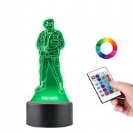 Lampy pozostałe - Lampka na Biurko Statuetka Led Żołnierz Armia - miniaturka - grafika 1