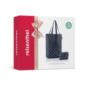 Torby i wózki na zakupy - Torba cityshopper 2, zestaw, metallic dots blue RZD4117 - miniaturka - grafika 1