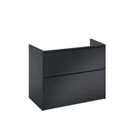 Szafki łazienkowe - ROCA A857898532 Szafka GAP PRO do kompletacji z blatem 80 cm Czarny mat - miniaturka - grafika 1