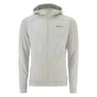 Bluzy męskie - Męska Bluza CRAFT ADV ESSENCE JERSEY HOOD JKT 2 M 1915283-918000 – Szary - miniaturka - grafika 1