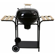 Grille - Activa Grill kulisty z półkami czarny, 44x44 cm - miniaturka - grafika 1