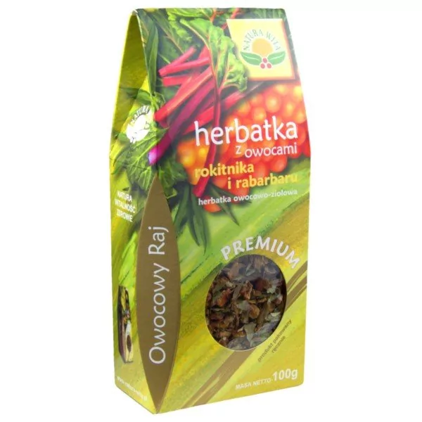 NATURA WITA NATURA WITA HERBATA OWO ROKITNIK I RABARBAR 100G